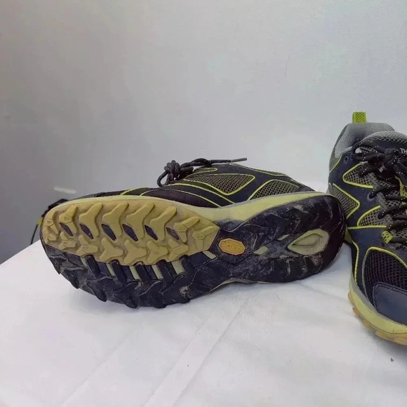 The north face hedgehog lime hiking sneakers size 8.5 - Picture 5 of 14